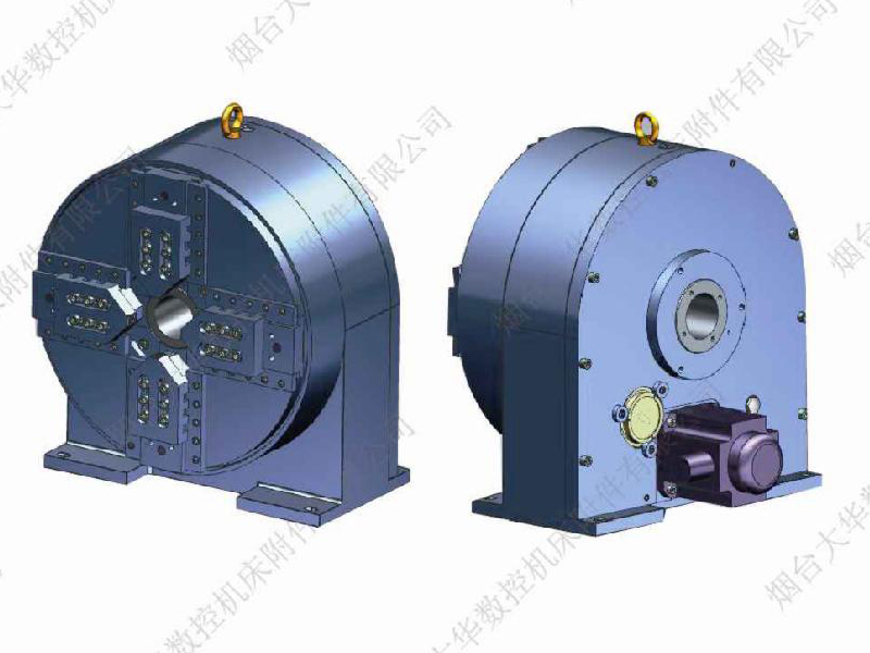 湖北GT12360X20M型四爪雙動切管卡盤